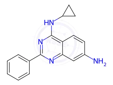Chemical structure of YM 430 Impurity 21