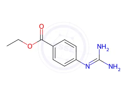 Chemical structure of Nafamostat Impurity 14