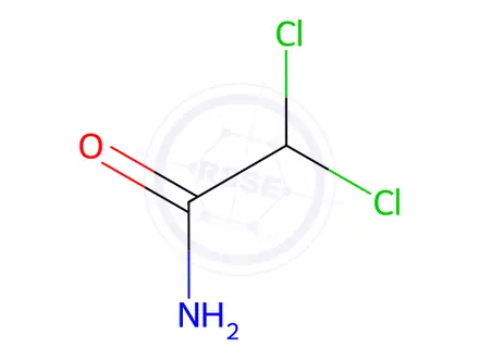 Chemical structure of 2,2-Dichloroacetamide