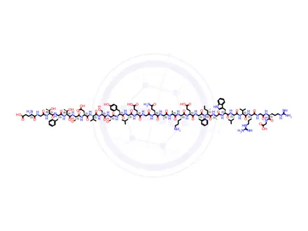 Chemical structure of Semaglutide Impurity 2