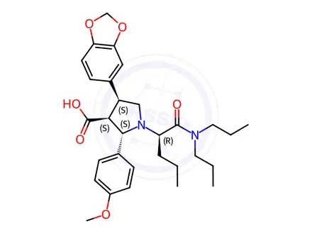 Chemical structure of Atrasentan Hydrochloride Impurity 196