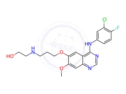 Chemical structure of Gefitinib impurity I