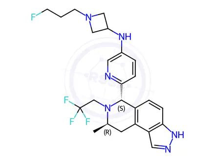 Chemical structure of Camizestrant