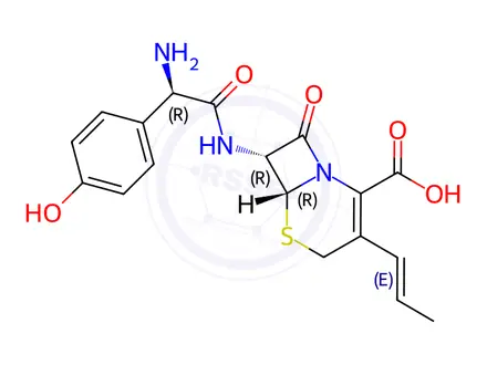 Chemical structure of Cefprozil Impurity 15(Cefprozil (E)-Isomer)