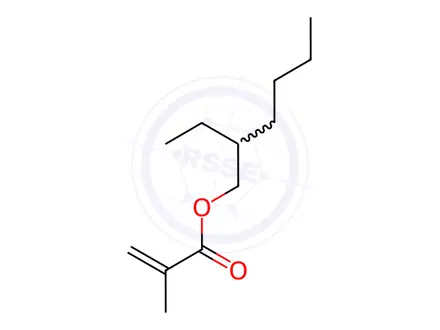 Chemical structure of 2-Ethylhexyl methacrylate Solution in Acetone
