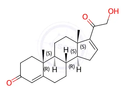 Chemical structure of Clascoterone Impurity 10