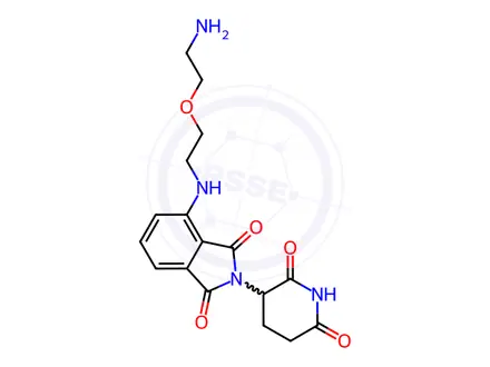 Chemical structure of Pomalidomide Impurity 28