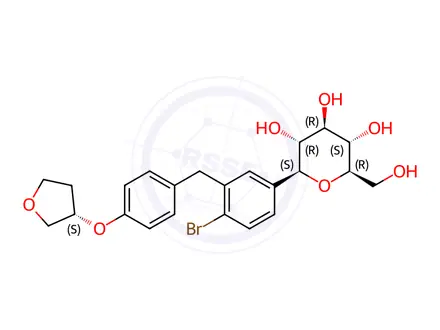 Chemical structure of Empagliflozin Impurity 101