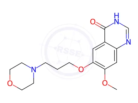 Chemical structure of Gefitinib impurity H