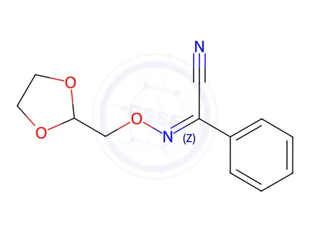 Chemical structure of Oxabetrinil