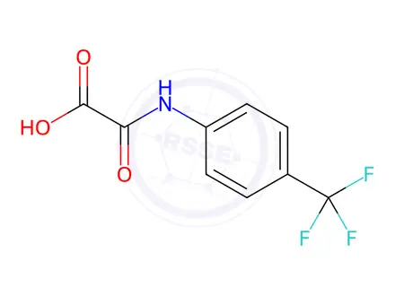 Chemical structure of Teriflunomide Impurity 2
