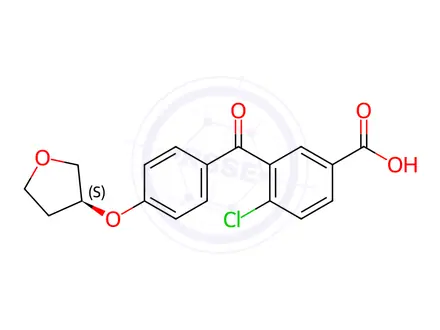 Chemical structure of Empagliflozin Impurity 330
