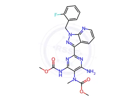 Chemical structure of Riociguat Impurity 8