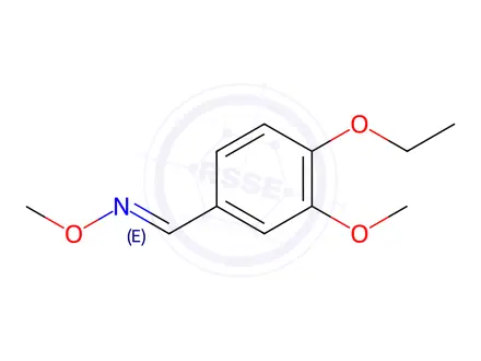 Chemical structure of Benzaldehyde, 4-ethoxy-3-methoxy-, O-methyloxime (9CI)