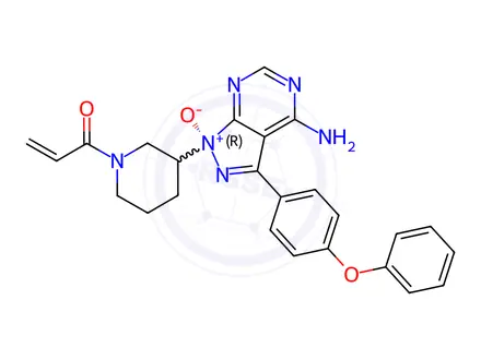 Chemical structure of Ibrutinib Impurity 241