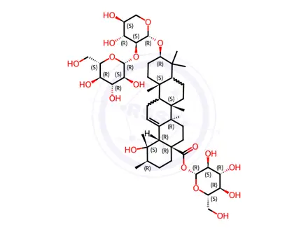 Chemical structure of Ilexoside K