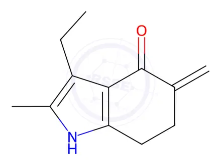Chemical structure of Molindone Impurity 3