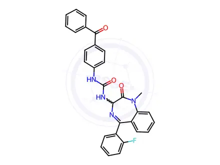 Chemical structure of YM 022 Impurity 240