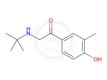 Chemical structure of Salbutamol Sulfate Impurity 75