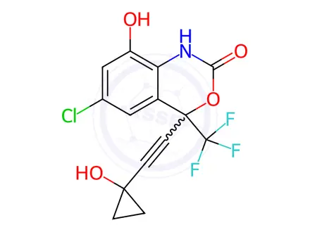 Chemical structure of Efavirenz Impurity 21