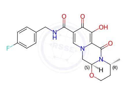 Chemical structure of Dolutegravir Impurity 7