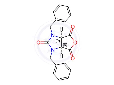 Chemical structure of Biotin Impurity 62