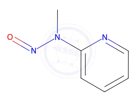 Chemical structure of Piroxicam Impurity 22 (N-Nitroso Piroxicam Impurity 21)
