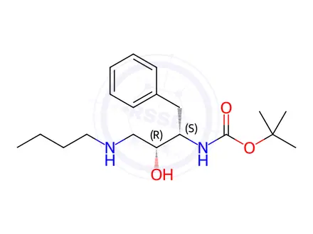 Chemical structure of Fosamprenavir Impurity 13