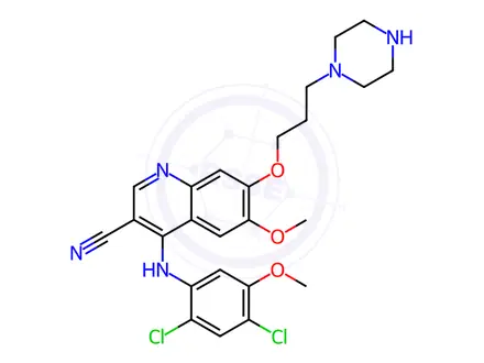 Chemical structure of Bosutinib Impurity 3