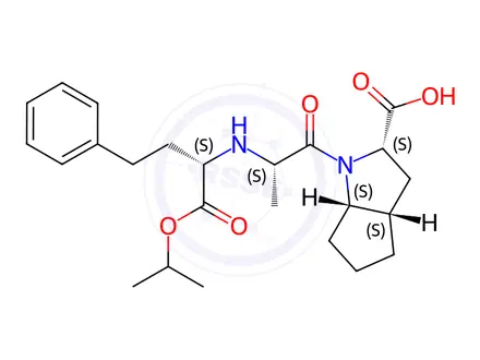 Chemical structure of Ramipril EP Impurity B