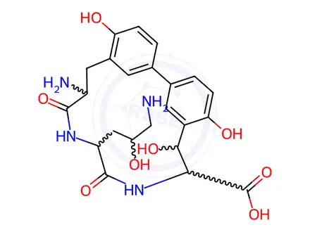 Chemical structure of biphenomycin A
