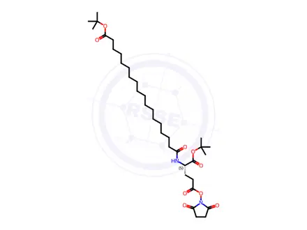 Chemical structure of Semaglutide Impurity 7
