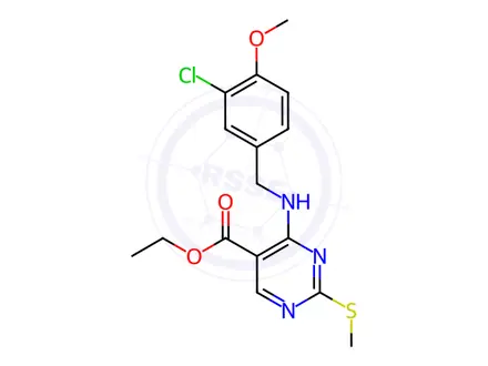 Chemical structure of Avanafil Impurity 46