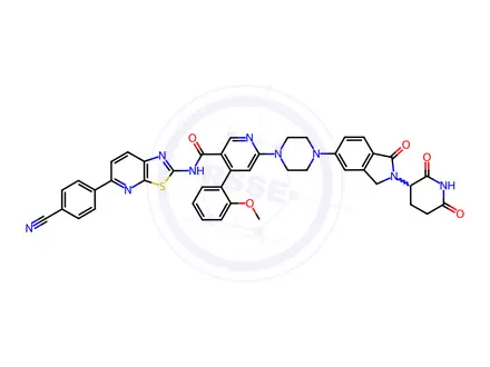 Chemical structure of Dapsone Impurity 21