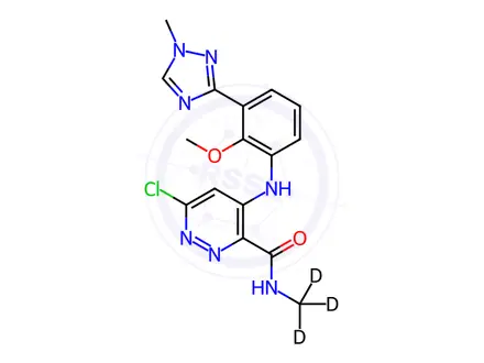 Chemical structure of Deucravacitinib Impurity 5