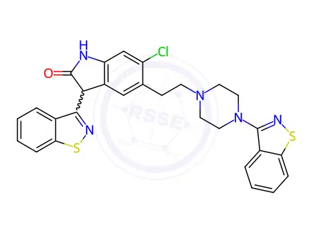 Chemical structure of Ziprasidone EP Impurity E