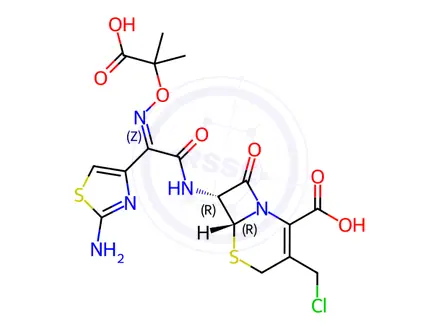 Chemical structure of Cefiderocol Impurity 11