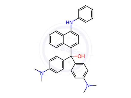 Chemical structure of Solvent blue 4