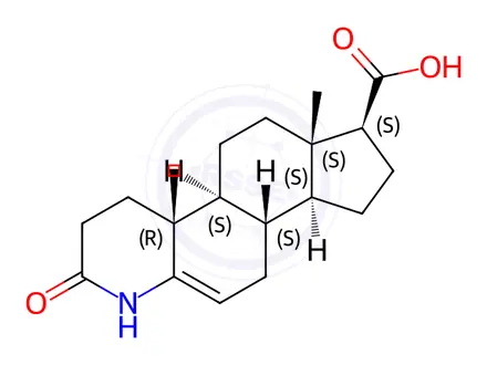 Chemical structure of Finasteride Impurity 38