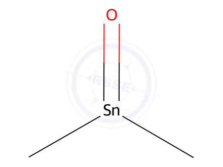 Chemical structure of Dimethyltin Oxide