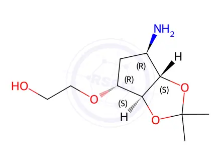 Chemical structure of Ticagrelor Related Compound 103