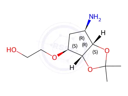 Chemical structure of Ticagrelor Related Compound 87