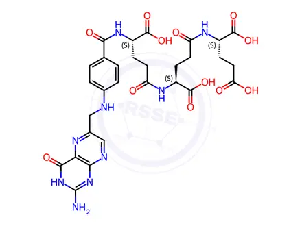 Chemical structure of Folic Acid Impurity 116