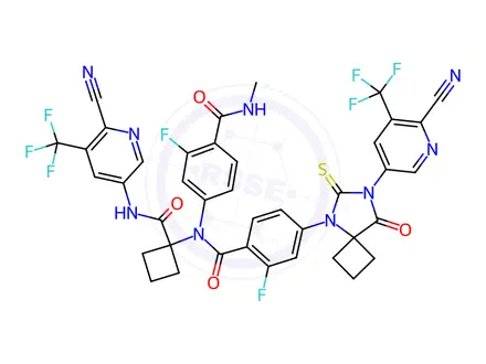 Chemical structure of Apalutamide Impurity 5