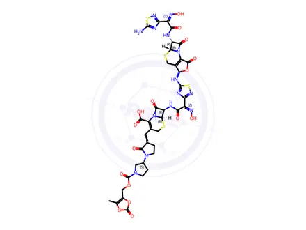 Chemical structure of Ceftobiprole Impurity 28