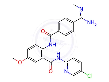 Chemical structure of Betrixaban Impurity 2