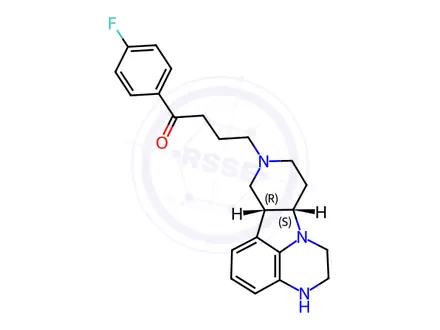 Chemical structure of Lumateperone Impurity 2