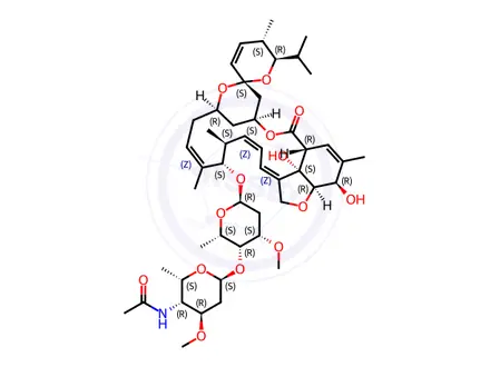 Chemical structure of Eprinomectin