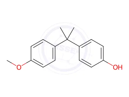 Chemical structure of Bisphenol A Impurity 11