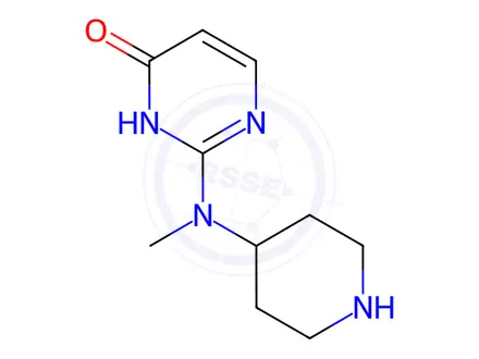 Chemical structure of Mizolastine Impurity 20